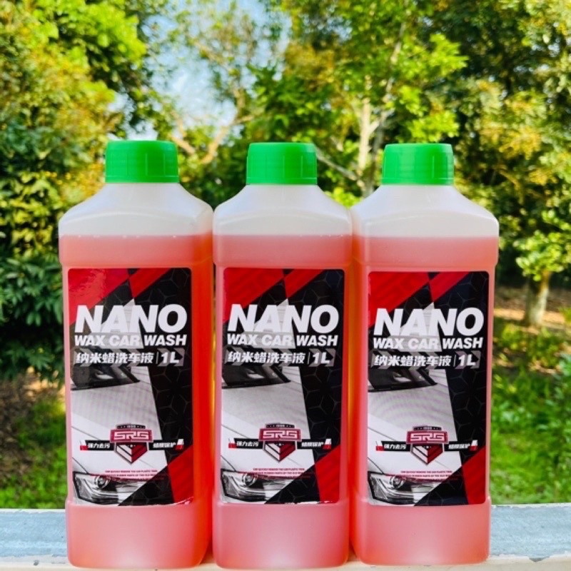 Dung Dịch rửa xe tạo bọt tuyết NaNo Wax Car Wash 1L