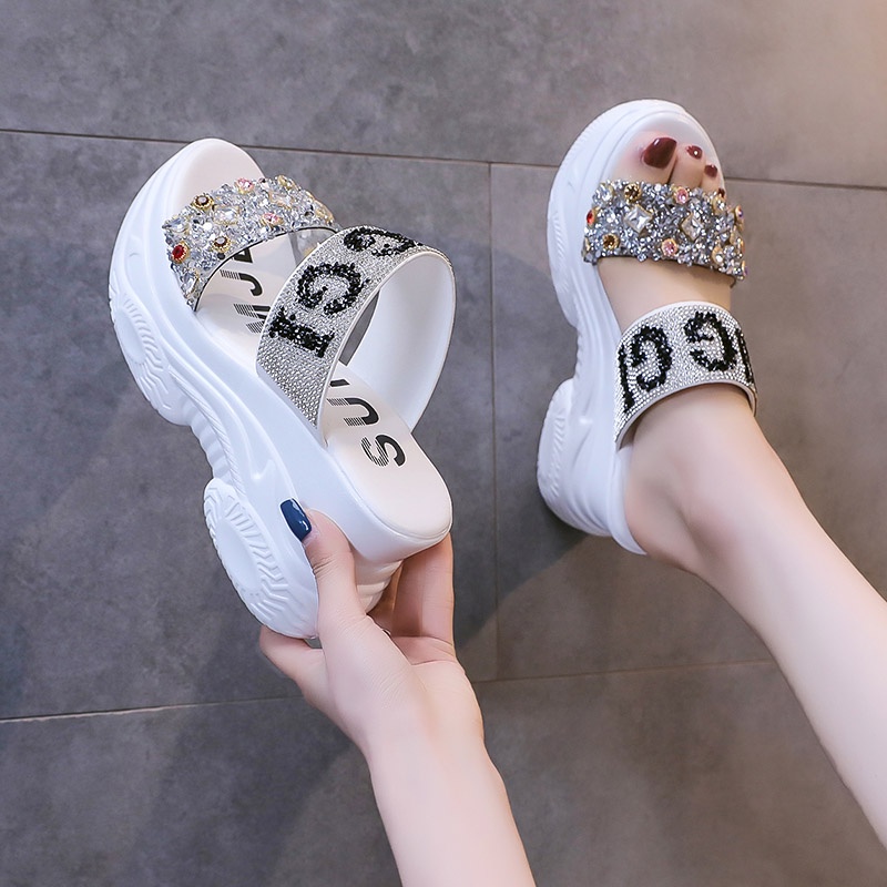 🌈Dép Sandal Đế Xuồng Dày Dặn Thời Trang Mùa Hè 2023 Cho Nữ