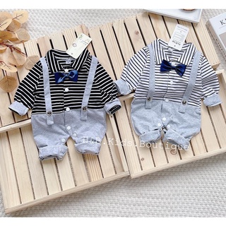 Set công tử body suit cho bé trai