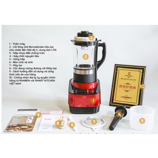 Máy làm sữa hạt RANBEM công nghệ Đức
