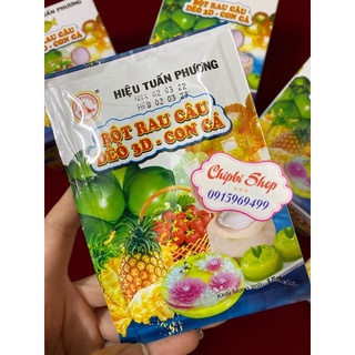 Bột rau câu dẻo 3d - con cá