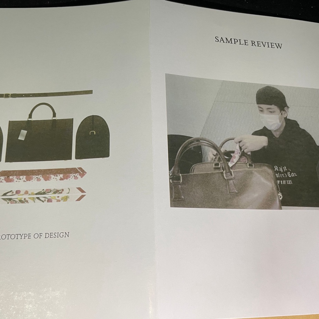 KPOP BTS V Tae Hyung Same Making Log Photo Card Fan Collectible Paper Card Photo Set For ARMY