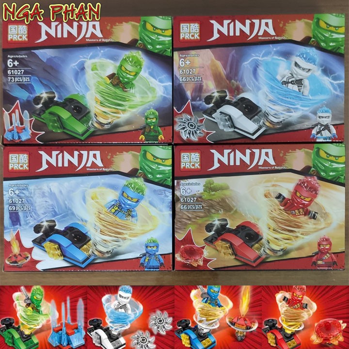 Con Quay Ninja Lốc Xoáy Spinjitsu Slam Ninjago Lego Prck Đồ Chơi Xếp Hình Lắp Ráp