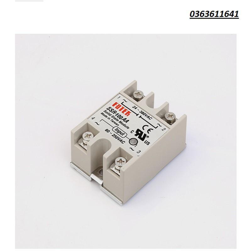 [Giá gốc] Rơ le bán dẫnSolid State Module SSR - 100VA 100AA 100DARelay bán dẫn ( Relay Rơ le bán dẫn ) Fotek .