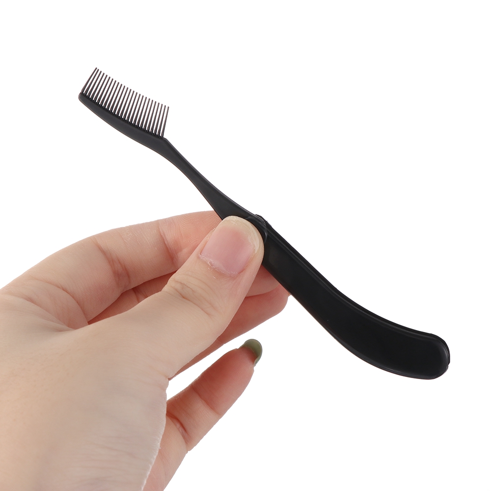 [Hàng mới về] Set 1/2 lược gấp chải lông mi dùng nối mi thời trang cho nữ