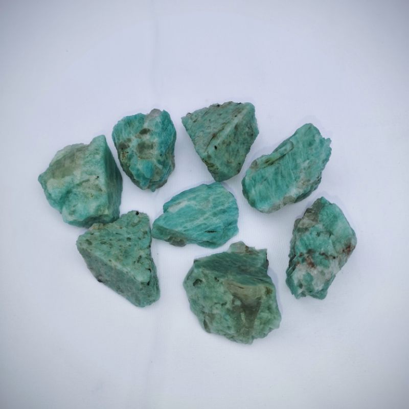 Viên đá xanh Amazonit tuyển chọn