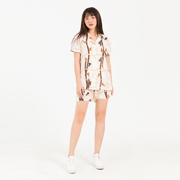 Bộ Pijama cộc tay VIEN TRAN O68S20H003 (Nhiều màu)
