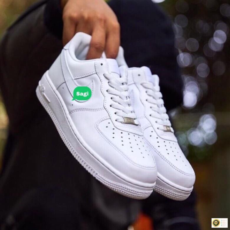Giày air force 1, giày sneaker af1 trắng full box : ' 12.12