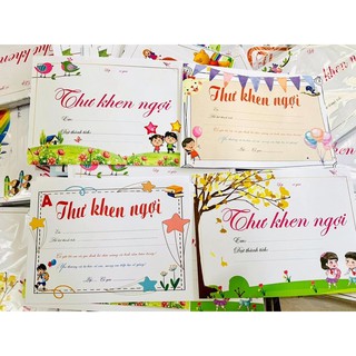 1 set 100 tờ thư khen