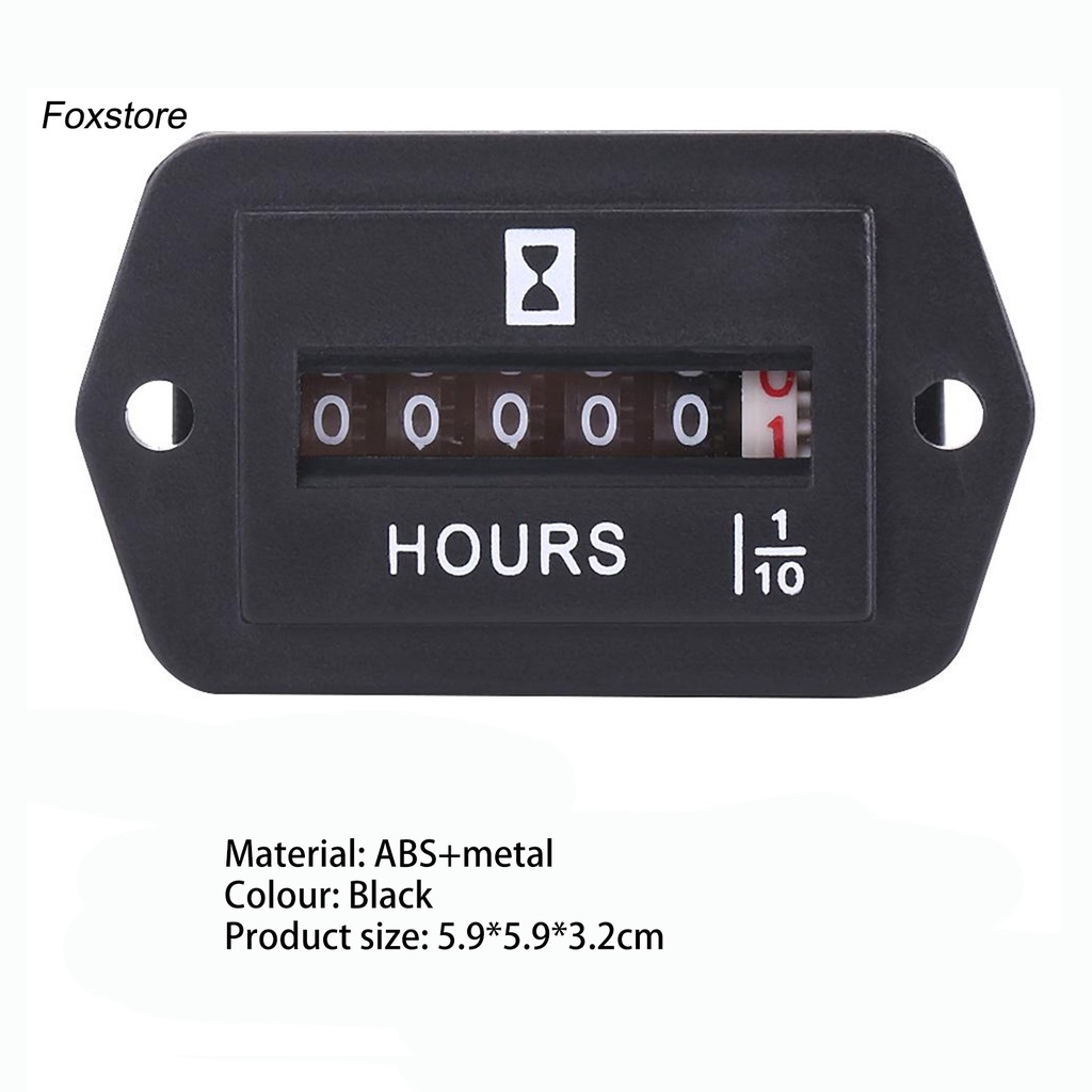 Máy Đo Giờ Thạch Anh Dc 12v-36v Chuyên Dụng Cho Máy Móc | BigBuy360 - bigbuy360.vn