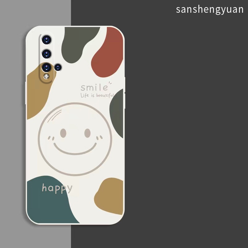 Ốp Điện Thoại Bằng Silicone Màu Trơn Cho huawei nova 5t huawei nova5 t huawei nova 5 t huawei nova 7i huawei Nova7I