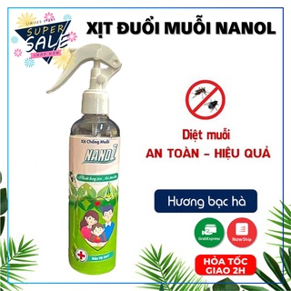 Xịt Đuổi Muỗi bằng công nghệ sinh học hương thơm tự nhiên NANOZ BIGBANG68