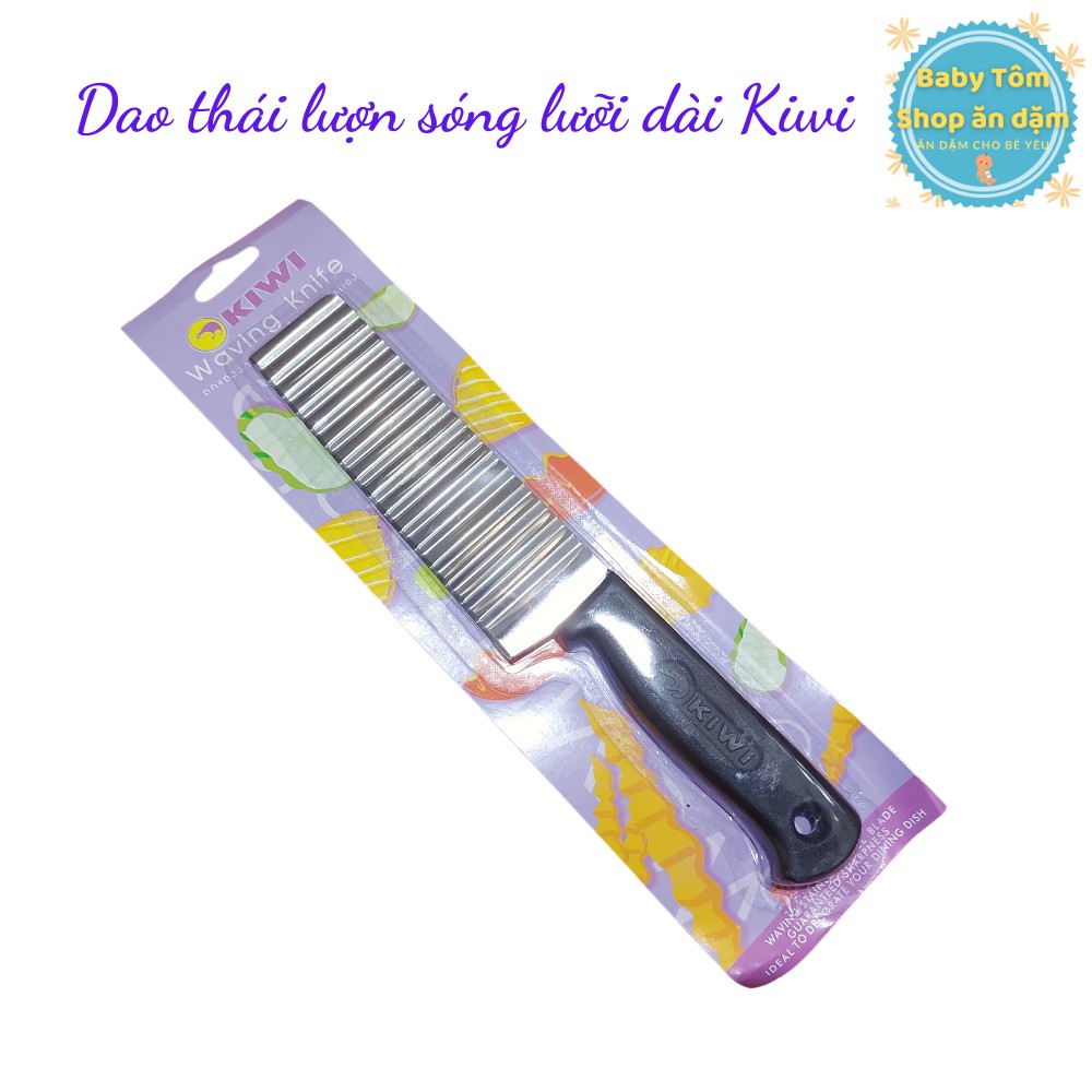 Dao thái lượn sóng ăn dặm chỉ huy NPP Baby Tôm