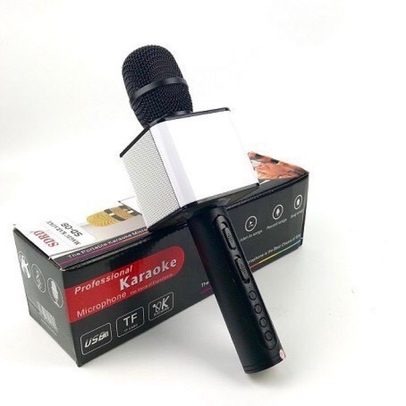[Video Thực Tế ] Mic Karaoke Bluetooth SD-08,Mic hát cầm tay, Micro karaoke không dây .