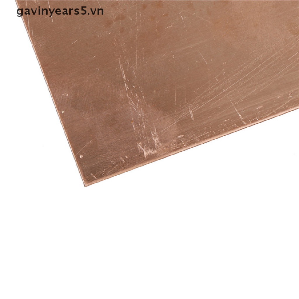 Tấm Đồng Nguyên Chất 99.9% 100x100x0.8mm