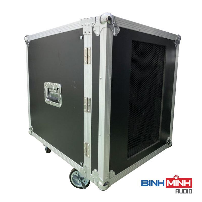 Tủ rack âm thanh gỗ lưới 10U