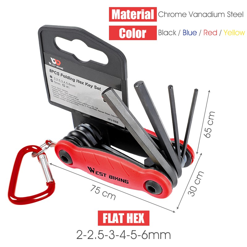 Cờ lê sửa xe đạp WEST BIKING có thể mở nắp chai mở bánh xe