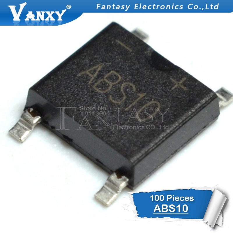 Bộ 50 chip chỉnh lưu Abs10 Sop-4 Smd chuyên dụng chất lượng cao