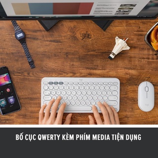 Bàn Phím Bluetooth Logitech K380 - Hàng Chính Hãng