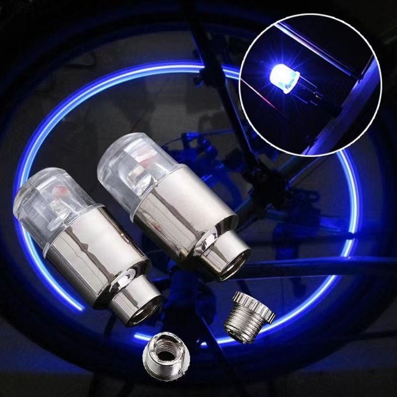 Đèn LED Gắn Bánh Xe Trang Trí Chạy Ban Đêm Cho Xe Hơi Xe Máy