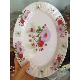 Đĩa phíp bầu dục 20cm x 15 cm