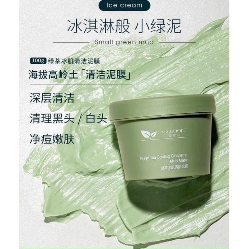MẶT NẠ ĐẤT SÉT TRÀ XANH MAIGOOLE