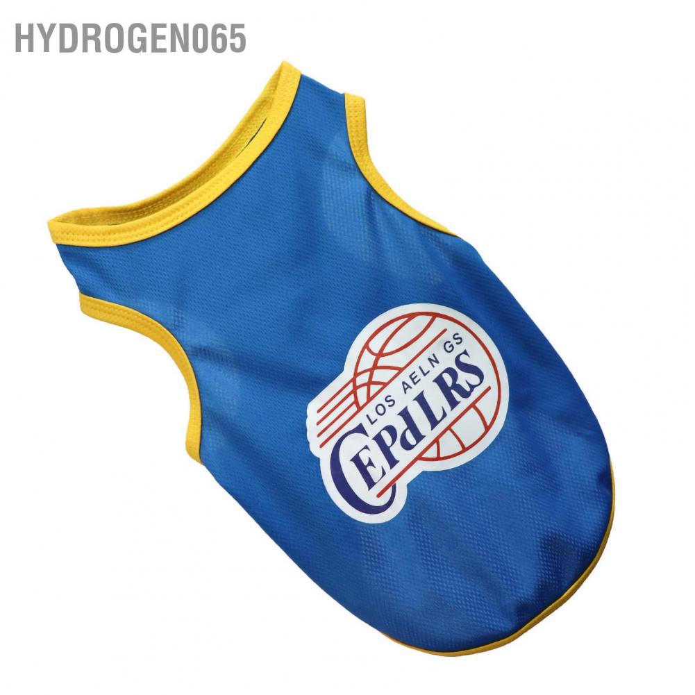 Hydrogen065 Áo sơ mi dành cho thú cưng mềm mại thoáng khí nhanh khô Trang phục áo vest thể thao chó con dễ thương bữa tiệc hàng ngày