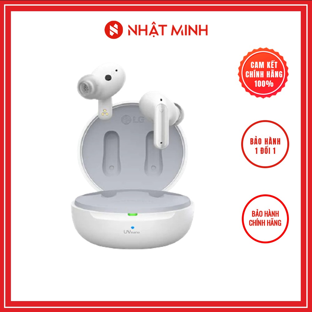 Tai Nghe Bluetooth Chính Hãng LG Tone Free FP8 - Màu Trắng