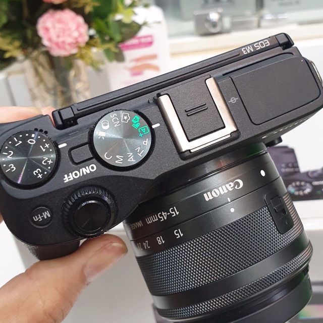 Máy ảnh Canon M3 kit 18-55 STM đẹp