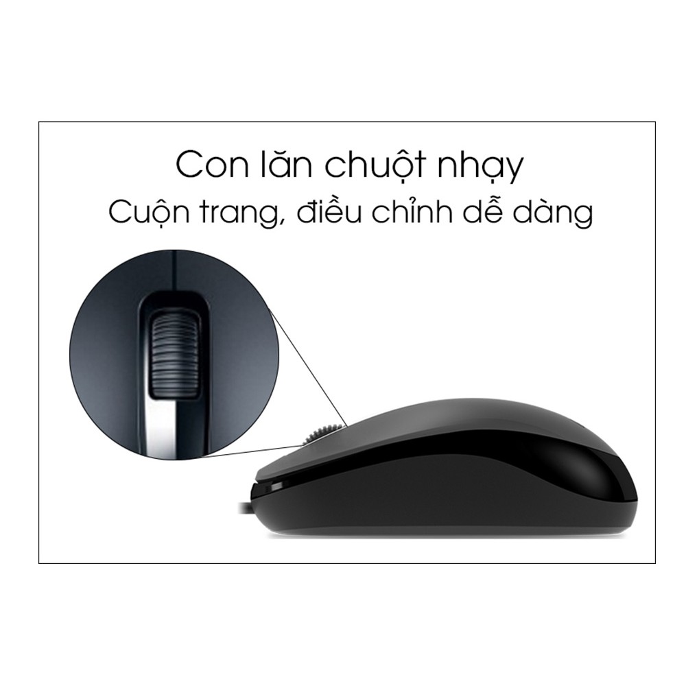 Chuột Có Dây Genius DX120 Bền Bỉ Theo Thời Gian