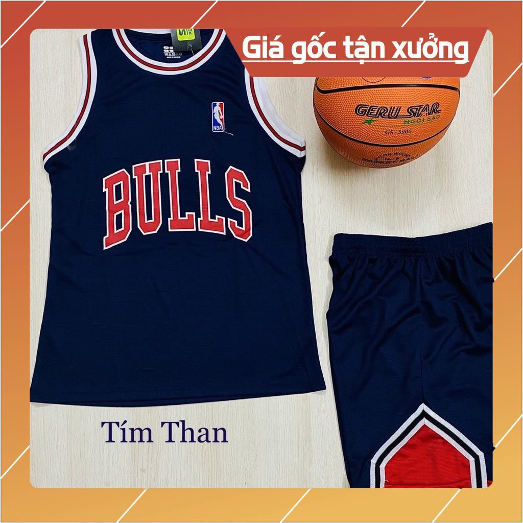 [SIÊU SALE] Bộ quần áo bóng rổ NBA BULLS cao cấp ⚡ FREE SHIP ⚡ vải thun lạnh đủ size người lớn trẻ em