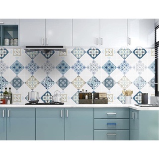 Giấy dán bếp hoa văn phong cách Hàn Quốc