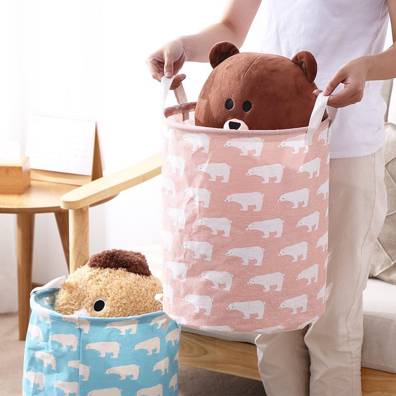 Giỏ Vải Đựng Đồ Đa Năng, Sọt Vải Để Quần Áo Vải Bố Chống Thấm 88088 Chợ Tốt Store