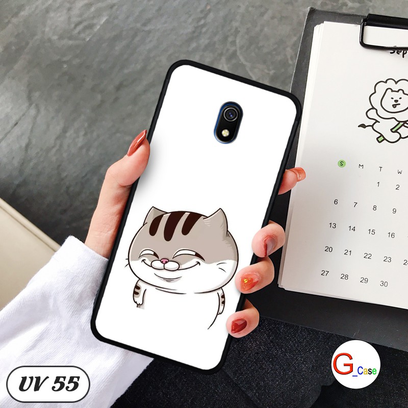 Ốp điện thoại Xiaomi Redmi 8A - lưng nhám viền dẻo