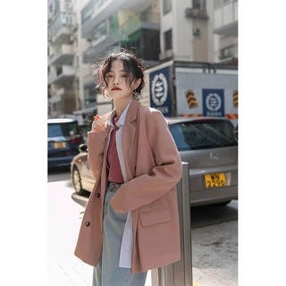Ảnh thật 4 hình cuối-2W56.Áo blazer thời trang xuân thu Hàn Quốc