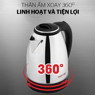 Ấm siêu tốc inox 1.8L HAPPY TIME HTD1081 [Chính hãng]