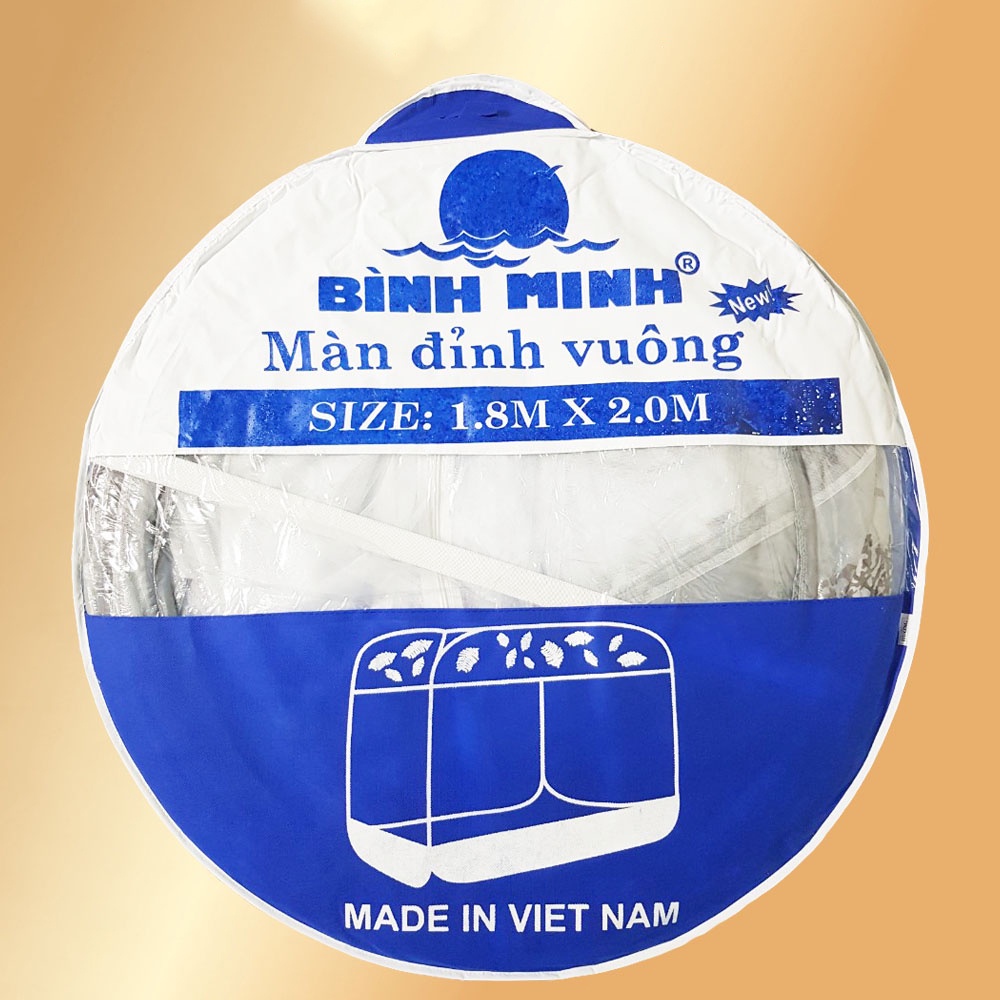 Túi đựng màn chụp tự bung chống muỗi thương hiệu BÌNH MINH