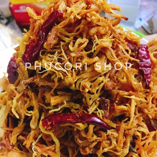 1KG KHÔ GÀ XÉ CAY SIÊU NGON