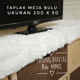Khăn trải bàn bằng lông dài 200x50 chất lượng cao