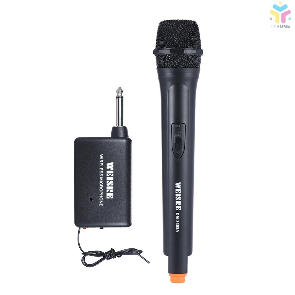 Microphone động khuếch đại giọng nói đơn hướng cầm tay không dây dành cho các buổi ca karaoke/hội họp/lễ lộc