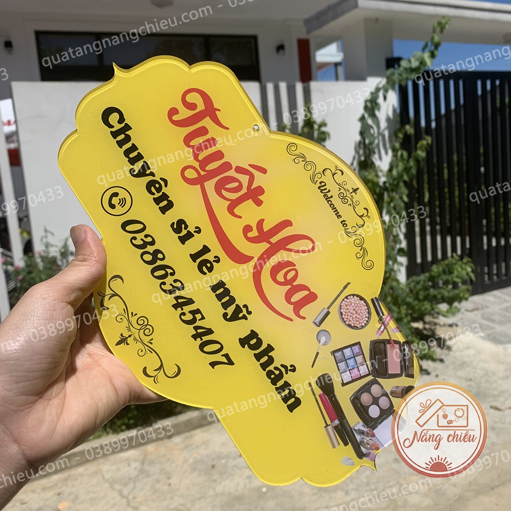 Bảng treo cửa hàng, treo tiệm trà sữa_ Bảng hiệu xinh giá rẻ