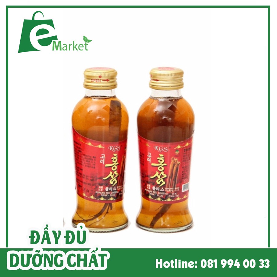 NƯỚC HỒNG SÂM CÓ CỦ KGS