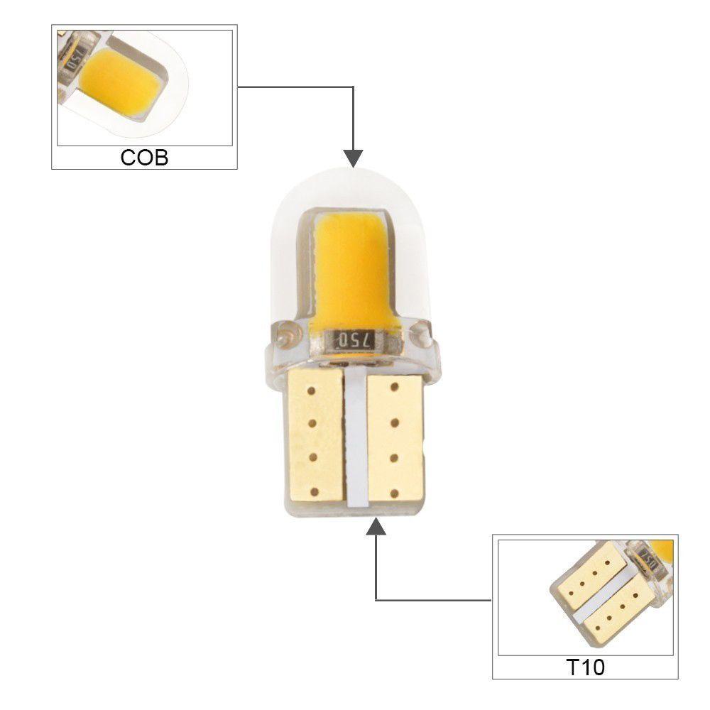 Set 10 Đèn LED Mini Chiếu Biển Số Xe Ô Tô