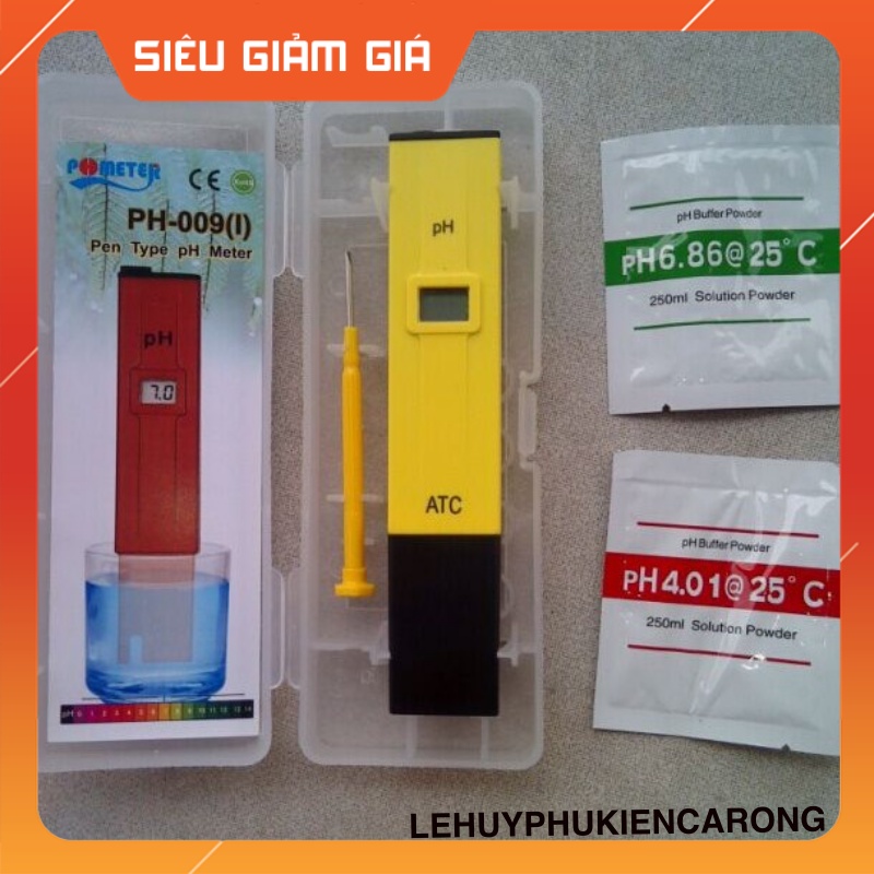 Bút Đo PH ATC Đã Hiệu Chỉnh, Bảo Hành 1 Tháng