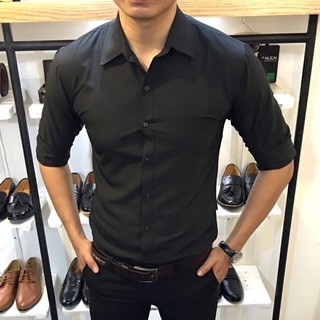 Sơ mi đỏ đô lịch lãm