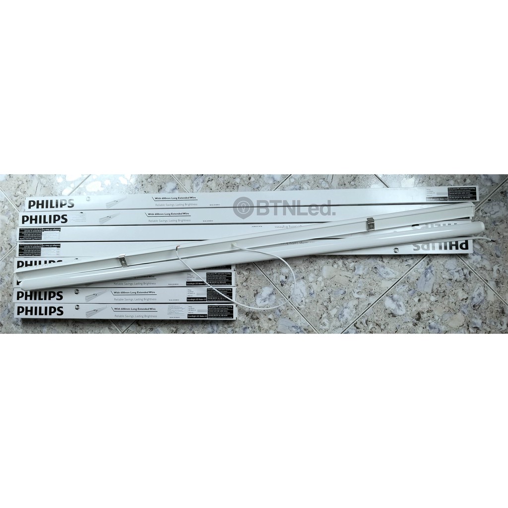Bộ máng đèn PHILIPS 1m2 LED T8 BN012C 20W -  - Sáng vượt trội, tiết kiệm điện