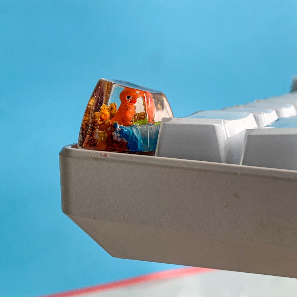 Nút bàn phím cơ máy tính - Artisan keycap - Pokemon Keycap - Resin keycaps