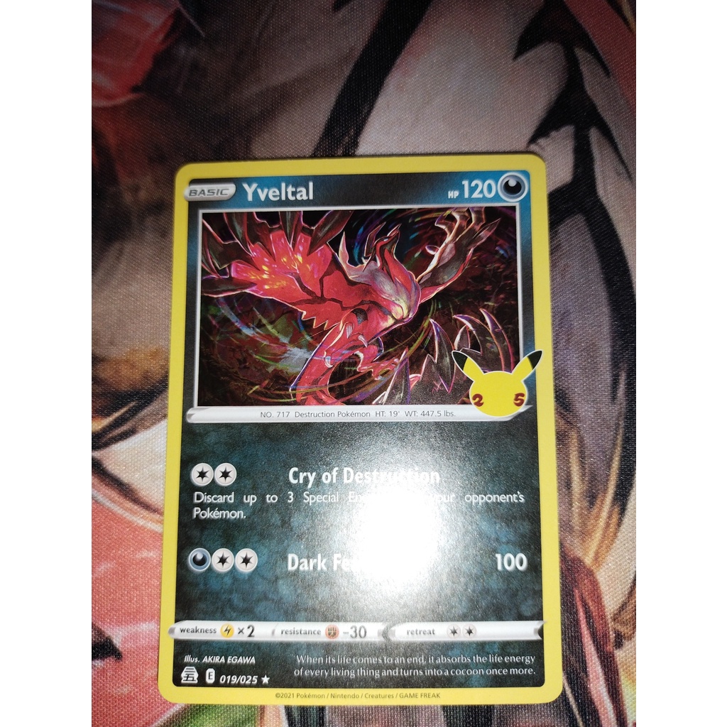 [Luffy TCG Shop] Thẻ bài pokemon huyền thoại kỷ niệm 25 năm