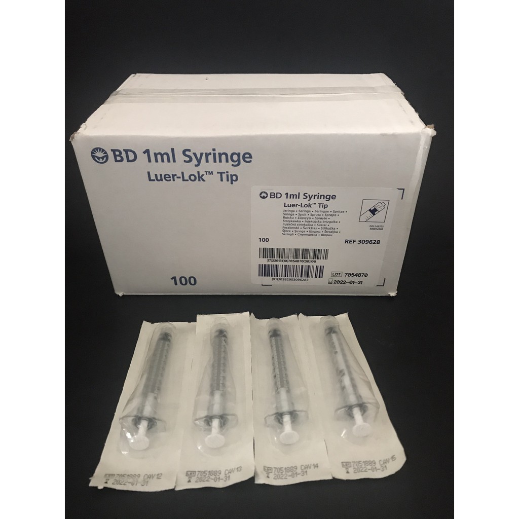 Bơm tiêm BD 1ml Luer-Lock