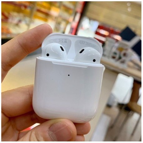 [AIRPODS 2] Tai Nghe Bluetooth Bản Mới  Đổi Tên ✔Định Vị ✔Sạc Không Dây - Bảo Hành 12 Tháng